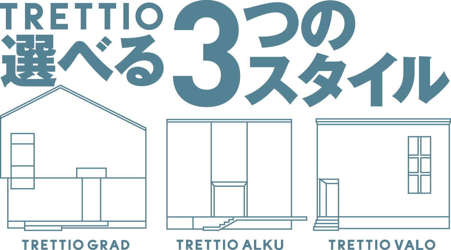 選べる3つのスタイル